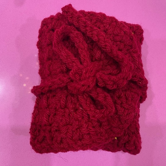 New Hand Crocheted Tarot To Go Three Card Reading Pouch w/New RWS Deck - Picture 5 of 5